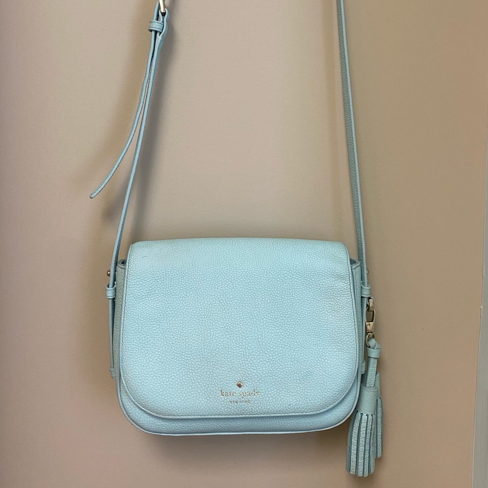 Kate Spade Crossbody Purse Mint Teal Blue